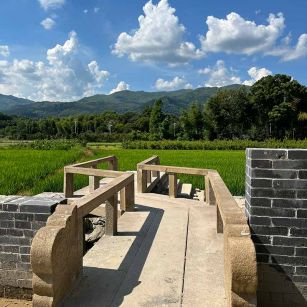 丽水花岗岩仿古石材景区使用案例