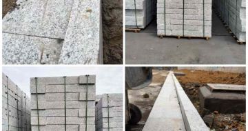 丽水 芙蓉白路沿石，性价比之王