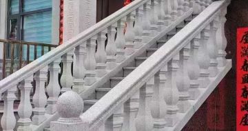 丽水 天然石材 阳台庭院护栏、栏杆