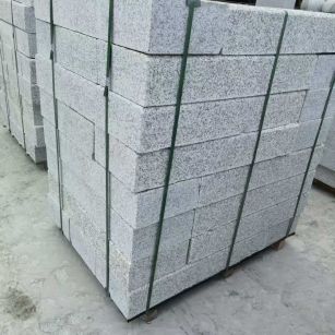 丽水 芙蓉白火烧两面路沿石