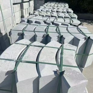 丽水 芝麻灰弧形路沿石