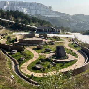 丽水仿古石铺装整体效果