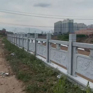 丽水 石材河道栏杆