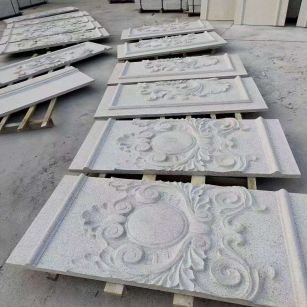 丽水 芝麻白干挂雕花板