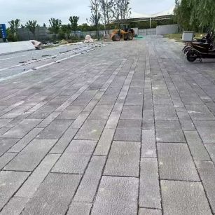 丽水仿古石铺装效果