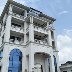 丽水芝麻白别墅干挂效果展示