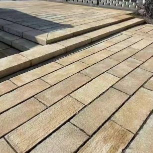 丽水仿古石铺装效果