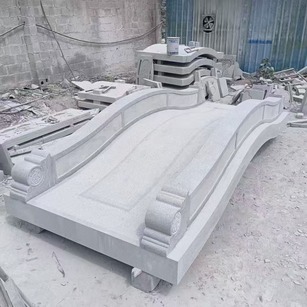 丽水 芝麻灰花岗岩园林景观 小石桥