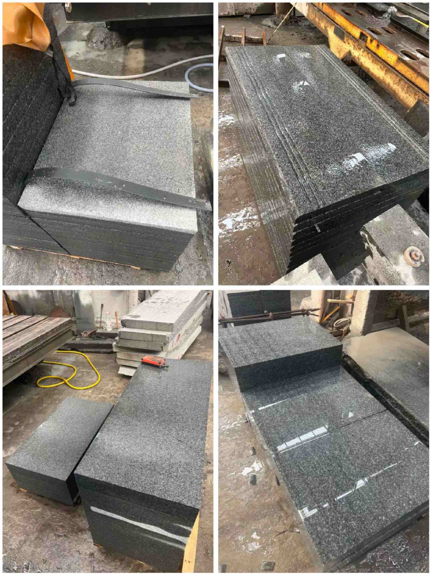 丽水 芝麻黑地铺石材