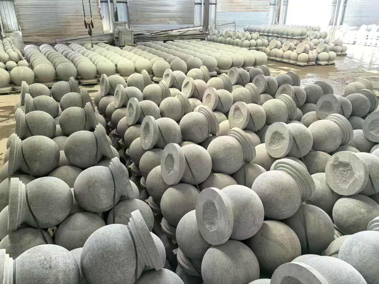 丽水石材挡车球