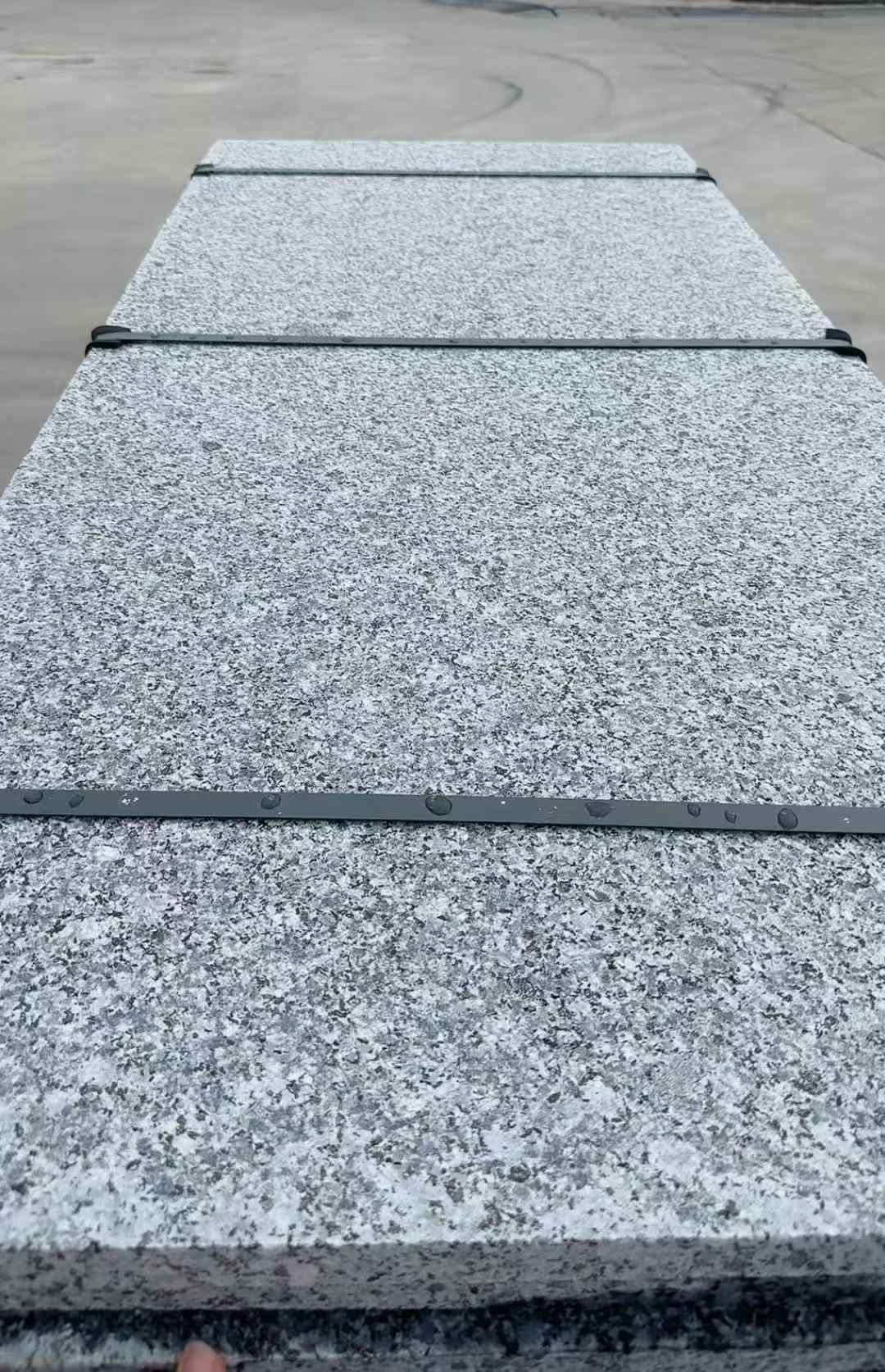 丽水 芝麻黑火烧面毛板，条板，半成品