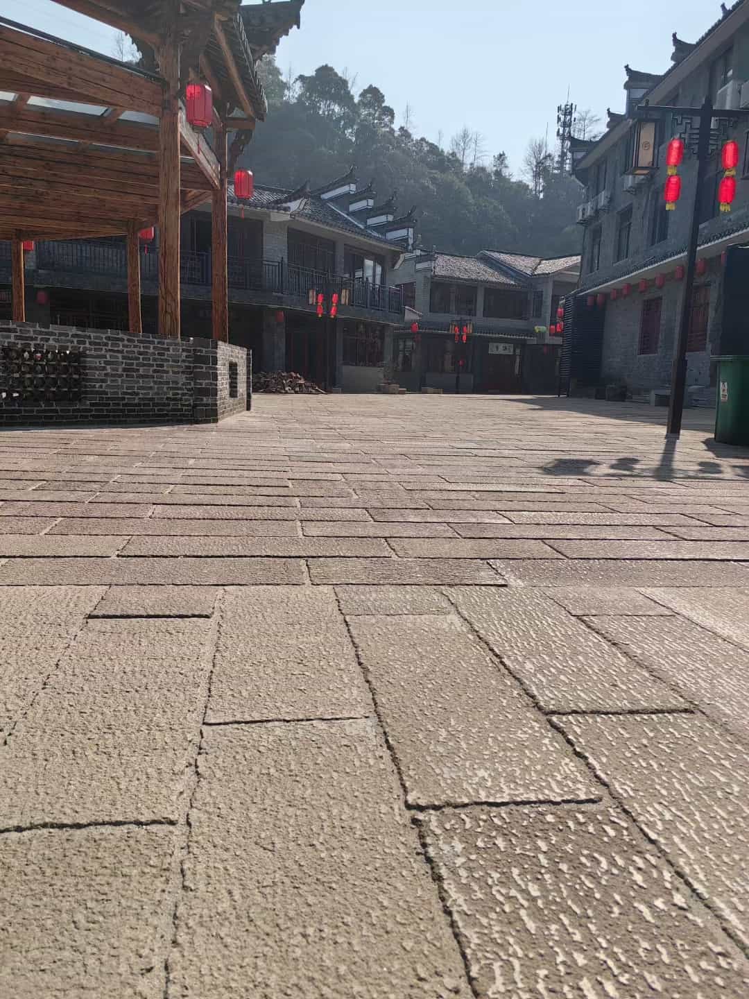 丽水仿古石铺装效果