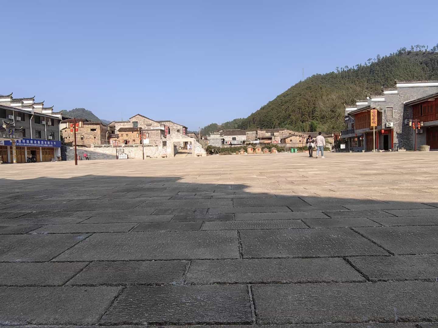 丽水仿古石铺装效果