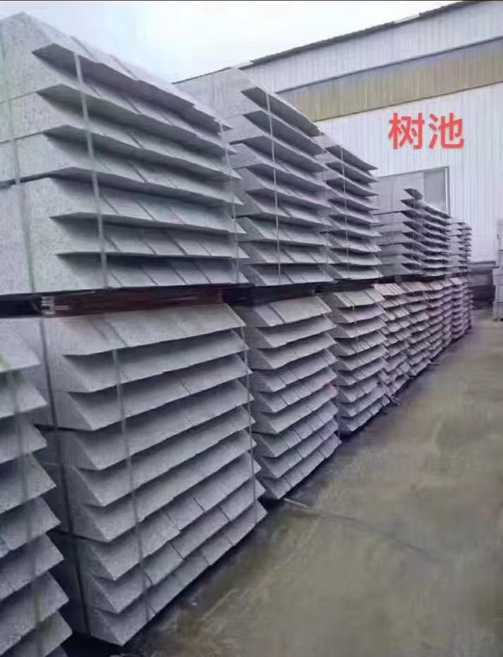 丽水 芝麻灰切头树池