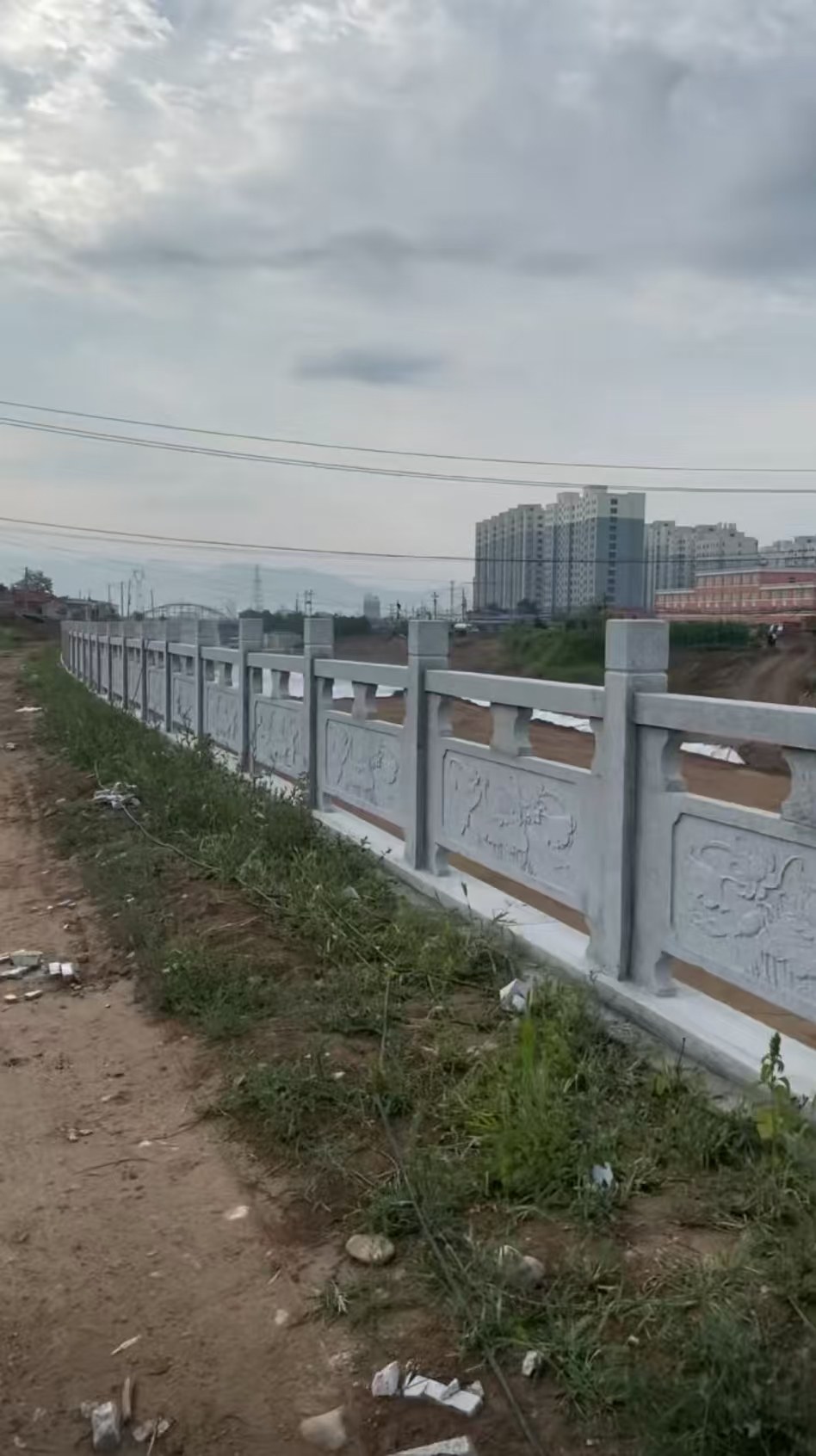 丽水 石材河道栏杆