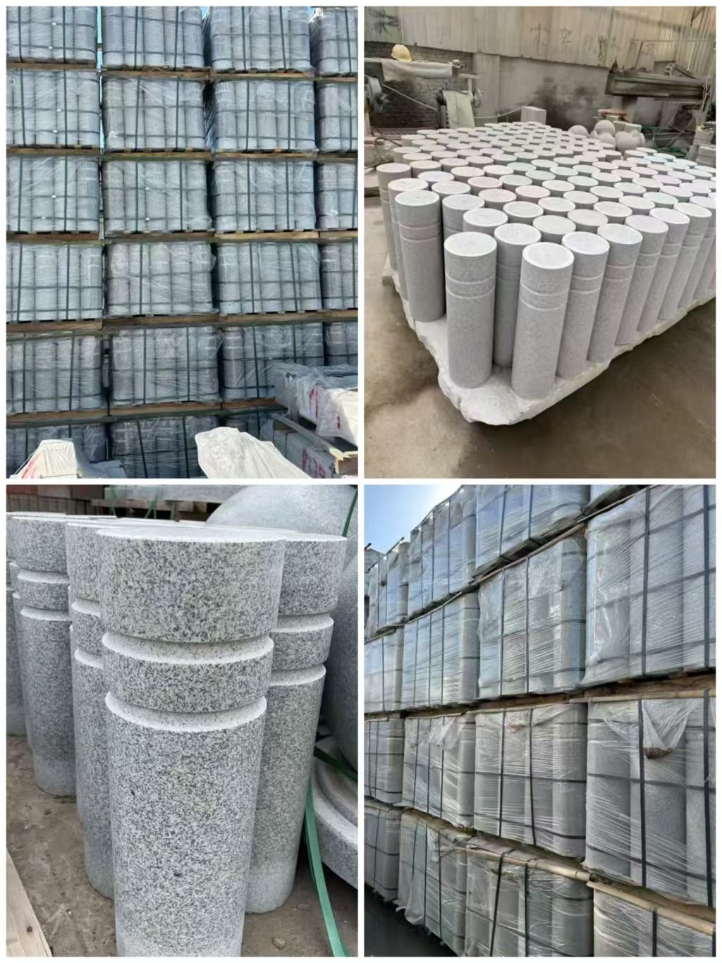 丽水 芝麻白花岗岩挡车柱、隔离柱多少钱